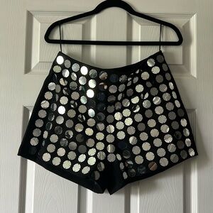 Shop Talulah Disc Sequin Shorts